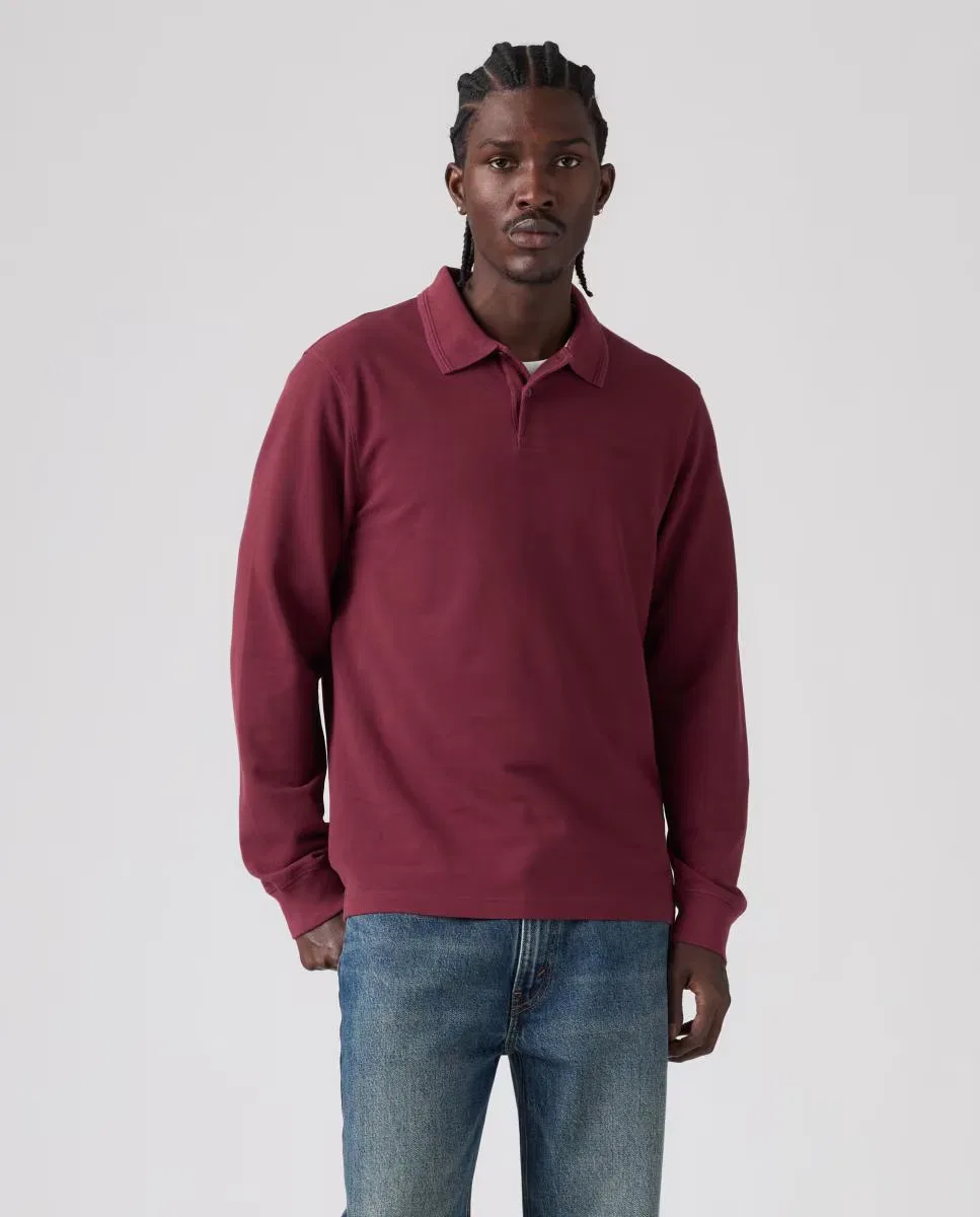 Рубашка с длинным рукавом, Polo, Levi's, бордовый