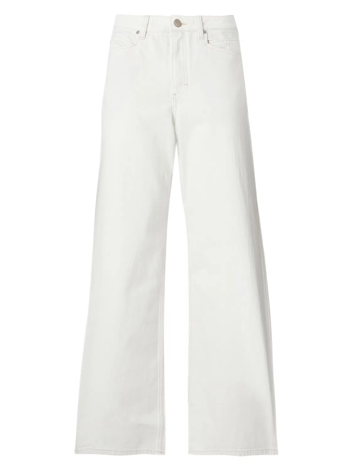 Джинсы Boss Wide leg Jeans C_SLOUCHY 2.0 белого цвета