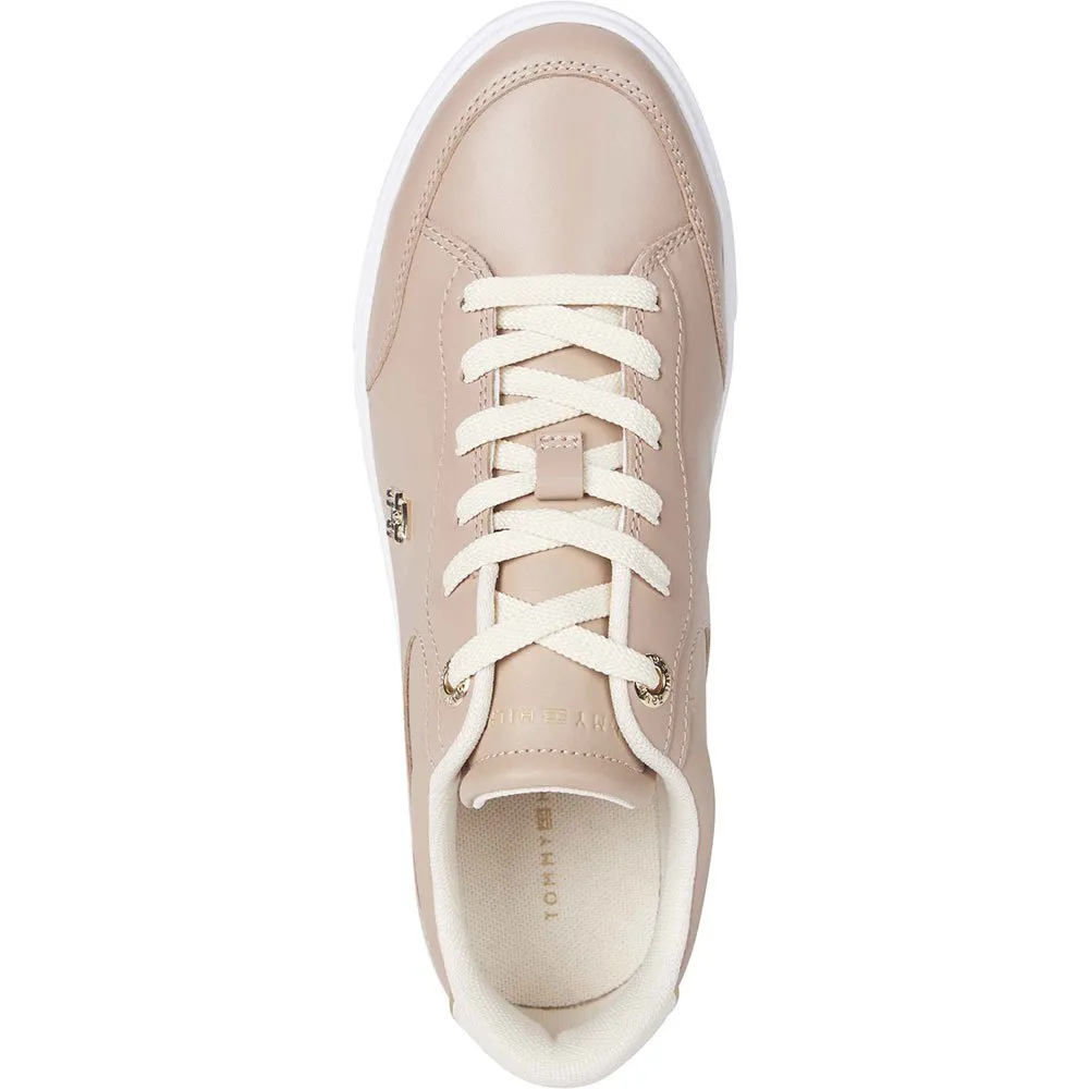 Кроссовки Tommy Hilfiger Essential Chic Court, бежевый — фото 4