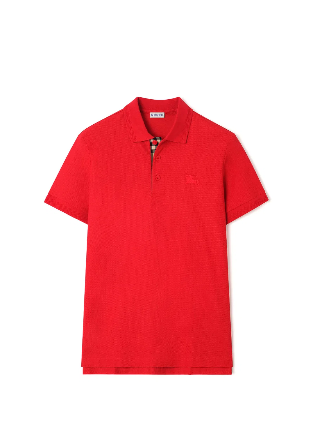 Футболка поло Burberry Cotton, красный