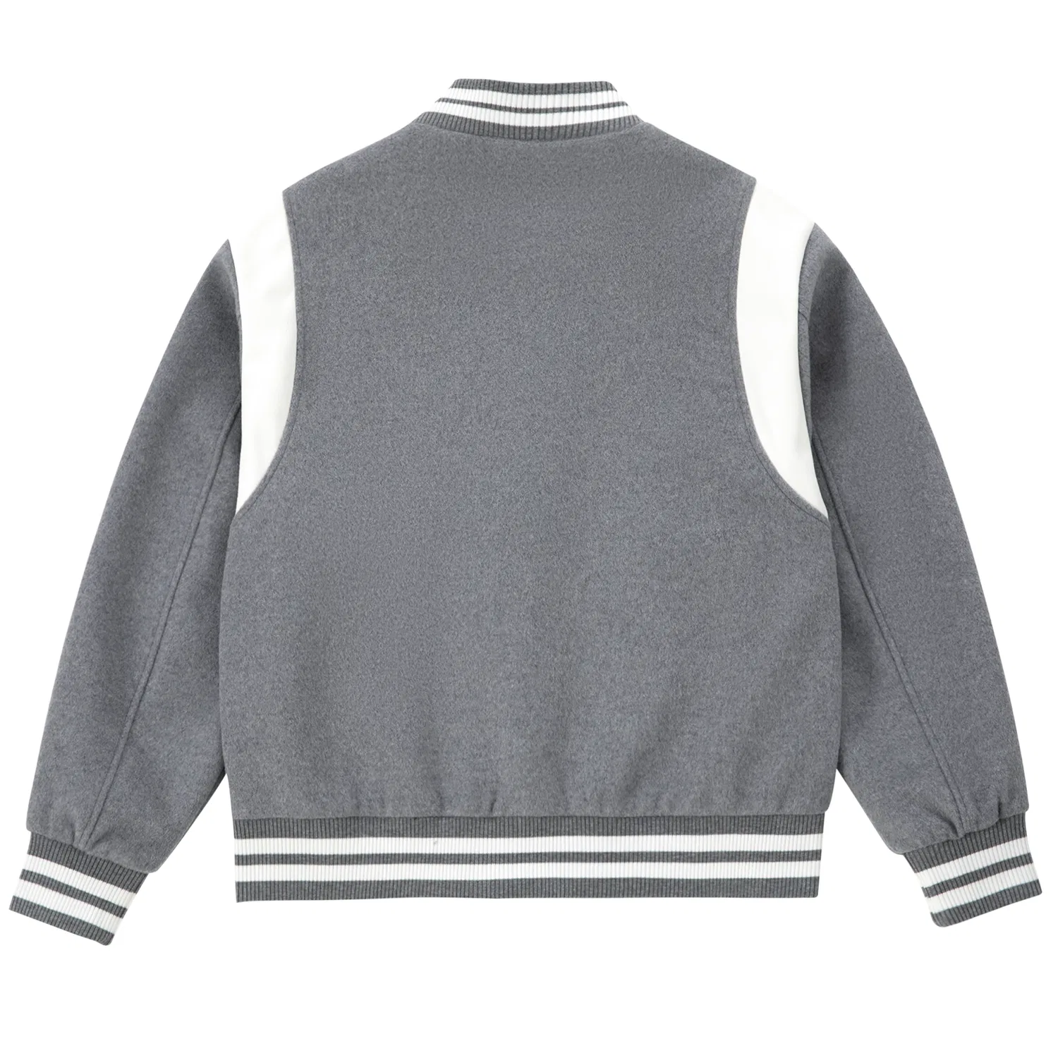 Детский бомбер Unisex Baseball Jacket CLIMAX VISION, Gray — фото 4