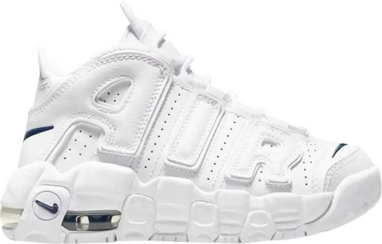 

Кроссовки Nike Air More Uptempo PS 'White Midnight Navy', белый