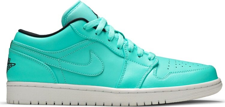 

Кроссовки Air Jordan 1 Retro Low Hyper Turquoise, зеленый