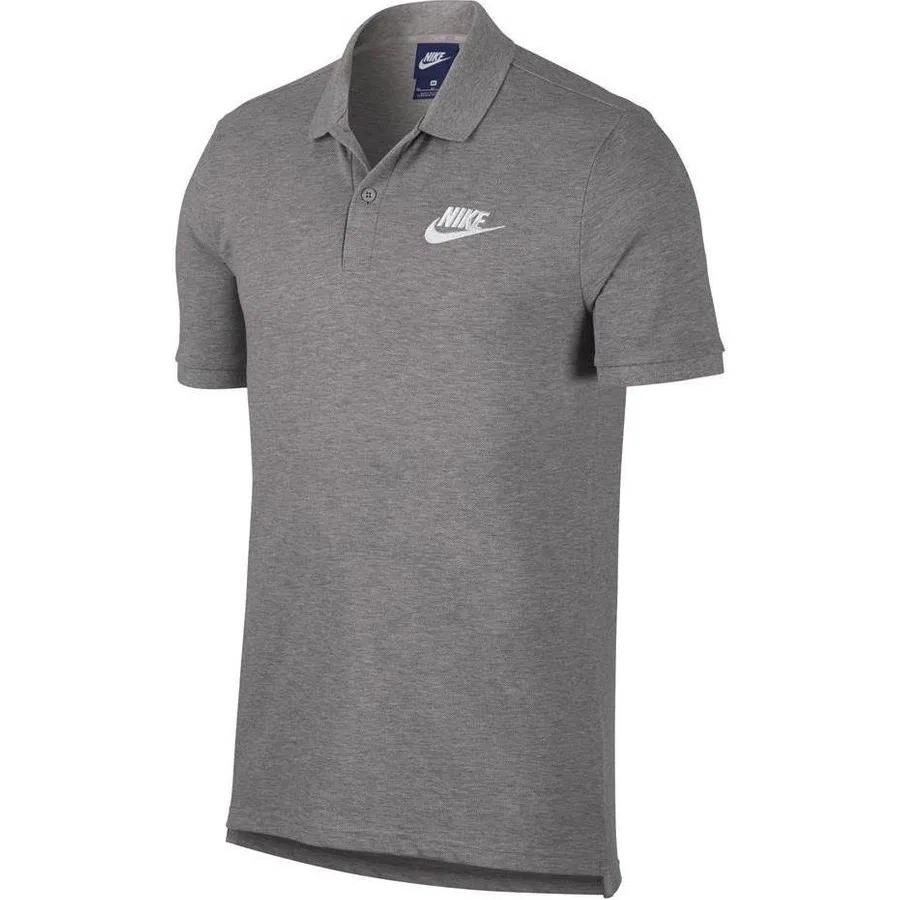 Мужская футболка поло с длинным рукавом Sportswear Polo Matchup Pq Nike, Серый — фото 4