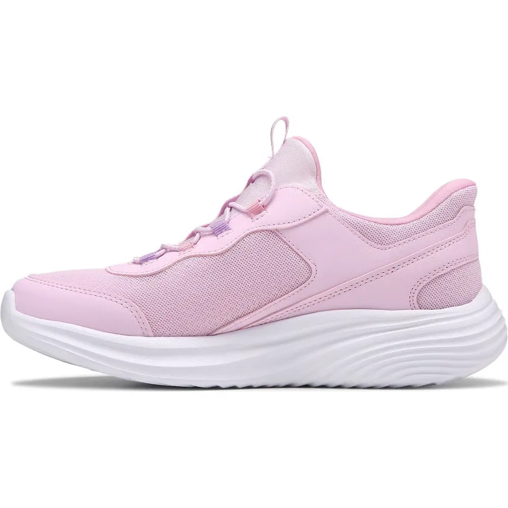 Детские слипоны Bounder Pro Skechers, Light Pink — фото 3