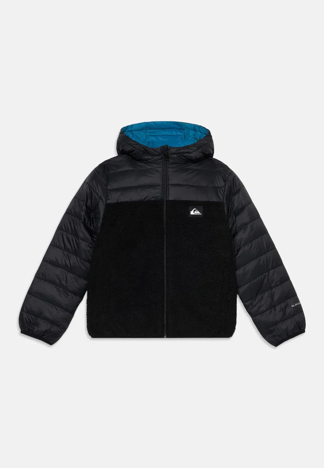Чешуйчатая двусторонняя зимняя куртка Quiksilver, Black — фото 3