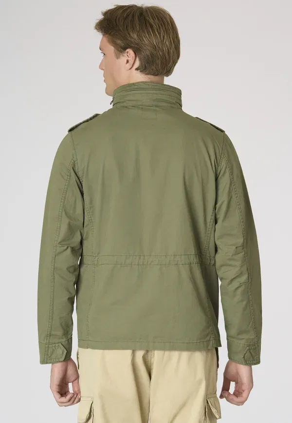 Куртка хлопковая Light jacket, U.S. Polo Assn., зеленый — фото 3