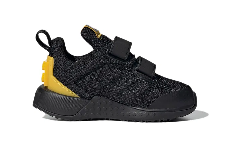 Детские кроссовки для малышей с принтом LEGO Sport Pro Adidas, Black — фото 3
