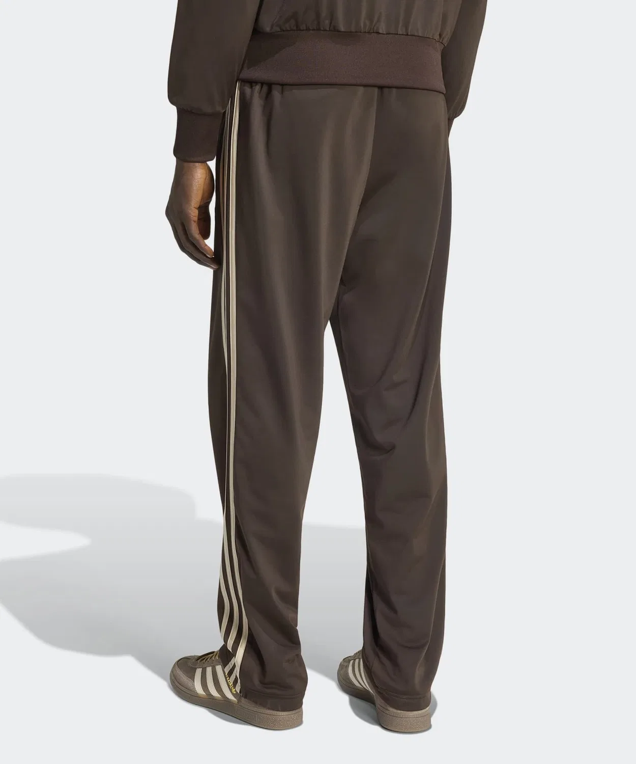 Мужские спортивные штаны с регулируемым поясом Firebird Track Pants Adidas, Brown — фото 2