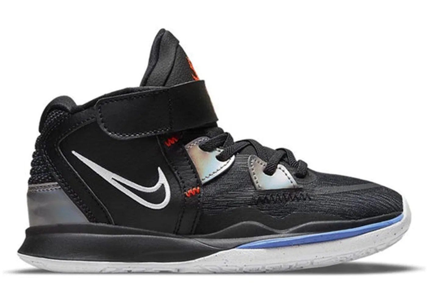 Детские кроссовки для баскетбола Nike Kyrie Infinity Fire and Ice Nike, Black/Multi-Color-White-Team Orange
