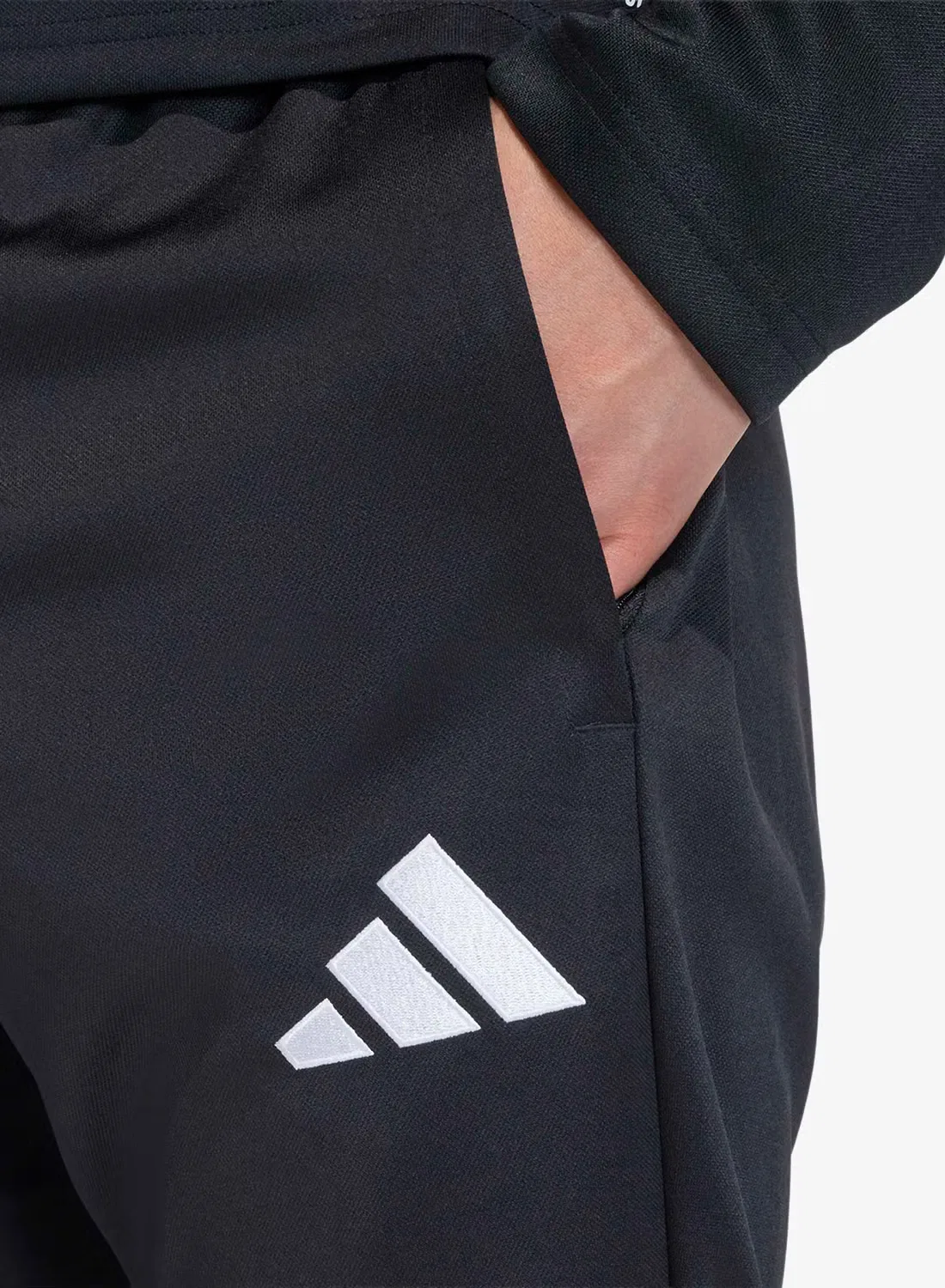 Штаны с логотипом Entrada Adidas, черный — фото 3