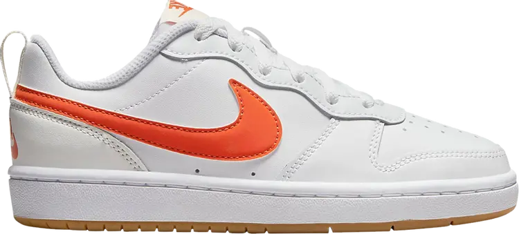 

Кроссовки Nike Court Borough Low 2 GS 'White Orange', белый