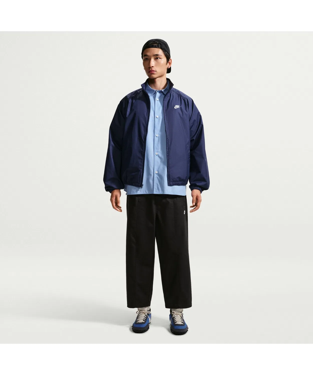 Мужские/Женские спортивные брюки свободного кроя Nike Club — фото 4