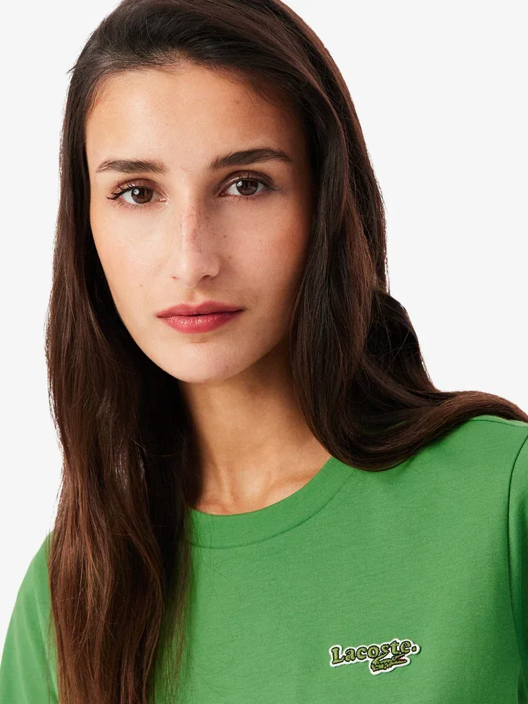 Футболка LACOSTE Soft Branding, Apple Green — фото 2