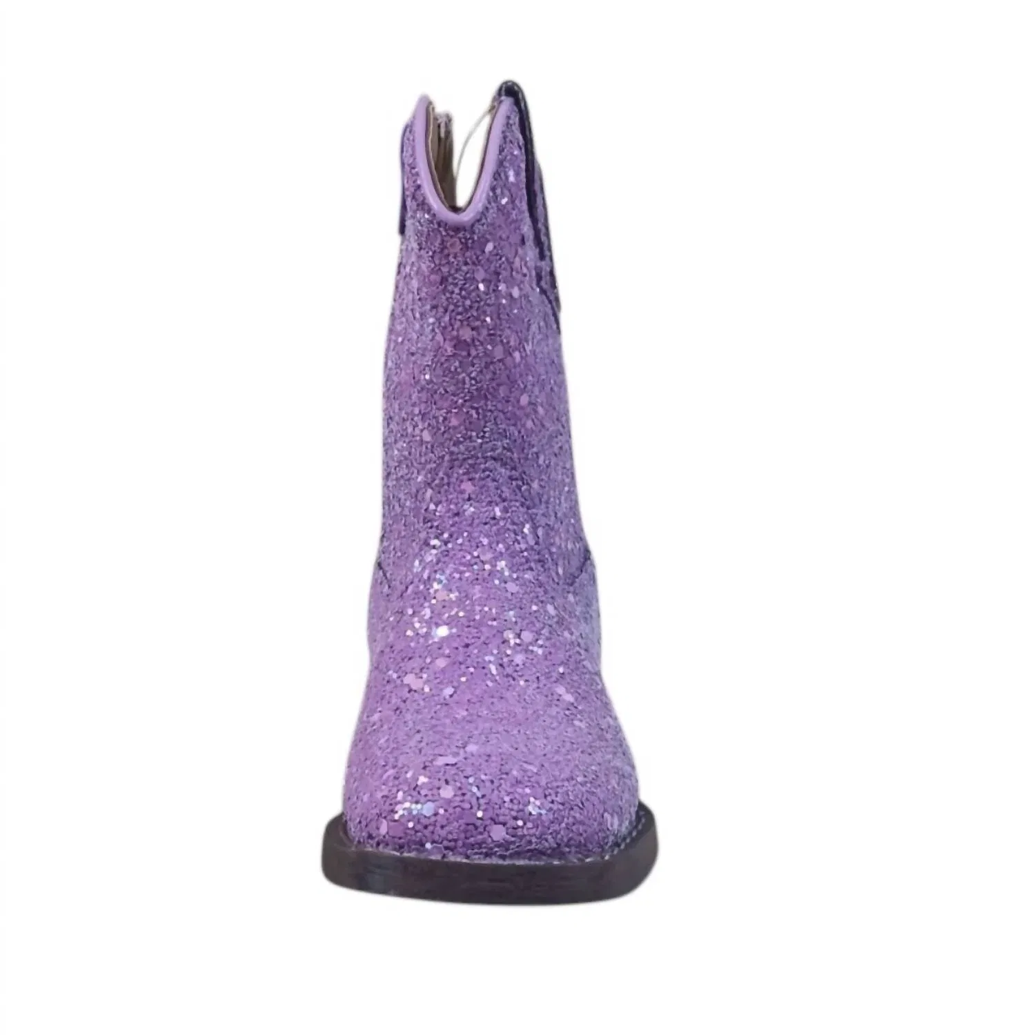 Детские сапоги для девочек с блестящим покрытием Glitter Galore Roper, фиолетовый — фото 3