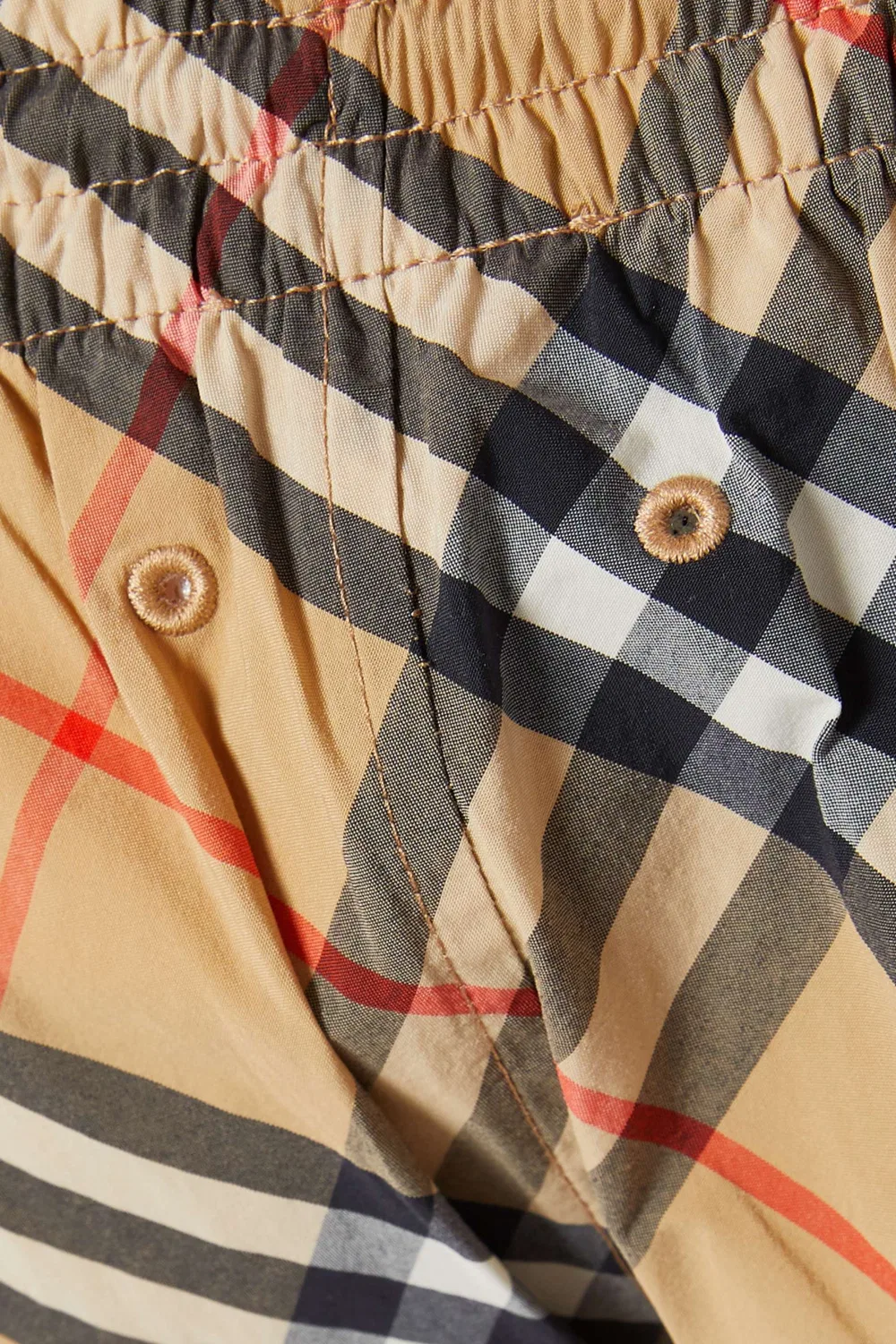 Шорты для плавания с принтом Signature Check Burberry — фото 4