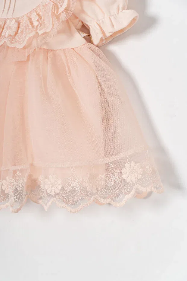 Детское платье для девочек кружевное комплект Miniday Baby, Multicolor — фото 4