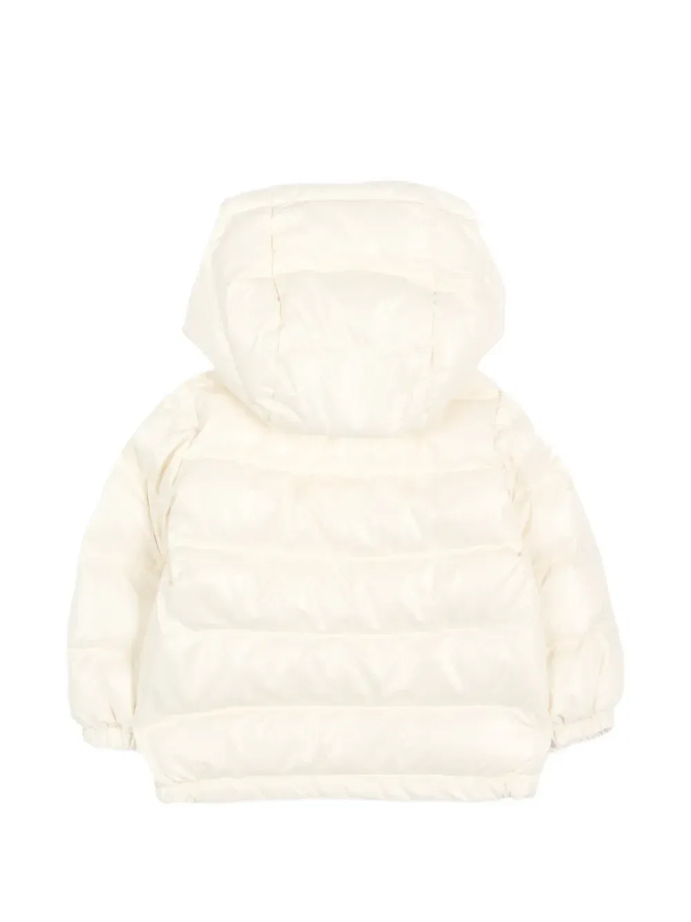 Стеганая куртка с капюшоном Icarus Moncler Enfant, бежевый — фото 2