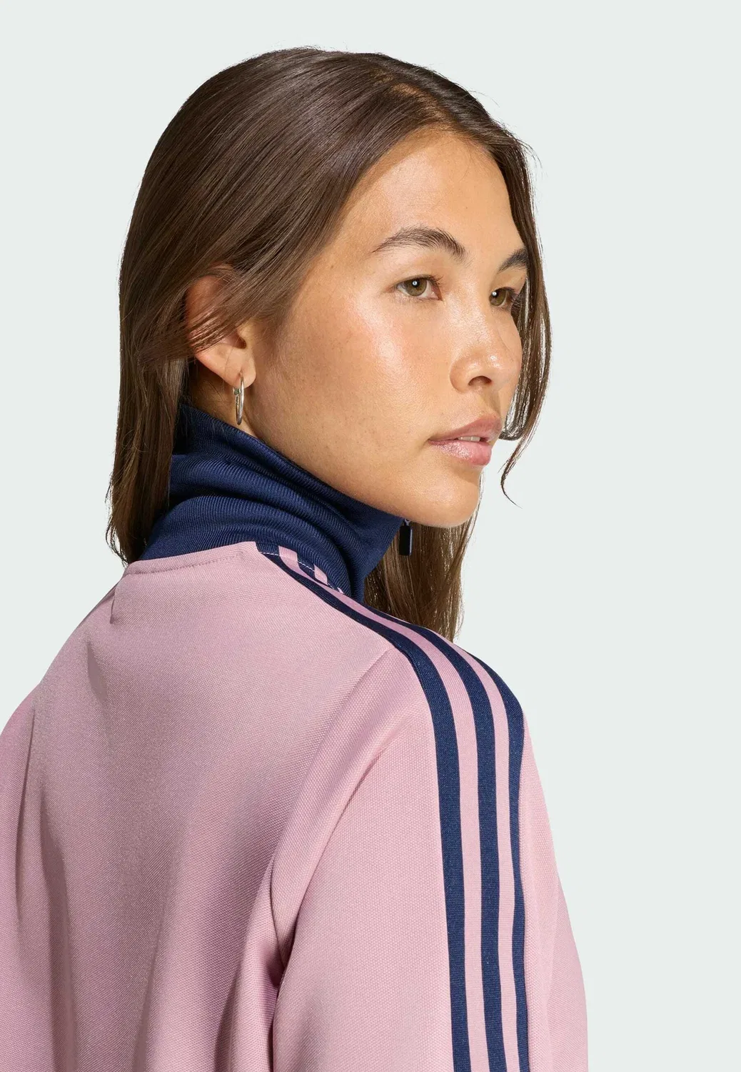 Классическая тренировочная куртка TT Adidas Originals, Magic Mauve Night Indigo — фото 4