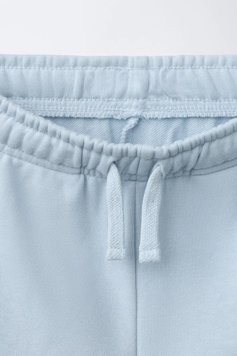 Комплект из двух однотонных бермудских шорт. ZARA, Grey/Blue — фото 4