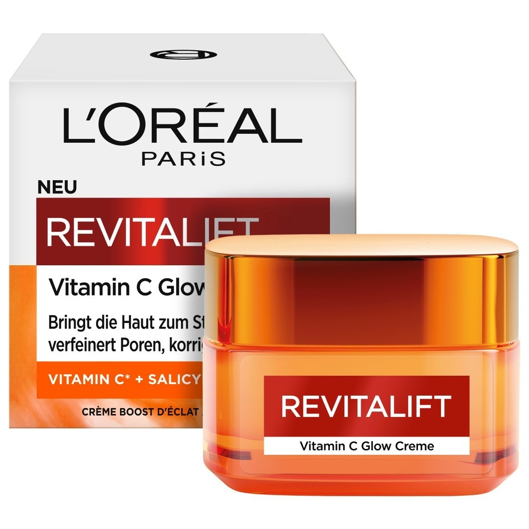

Гель для лица revitalift vitamin c glow Loreal Paris, объем 50 мл
