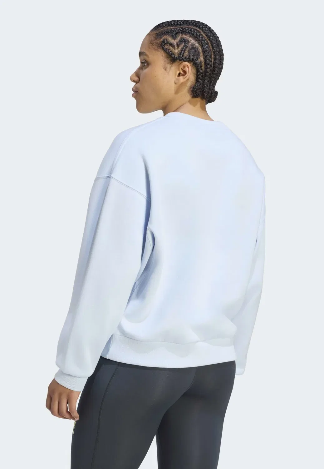 Свитшот Crew Adidas Performance, Crystal Sky — фото 2