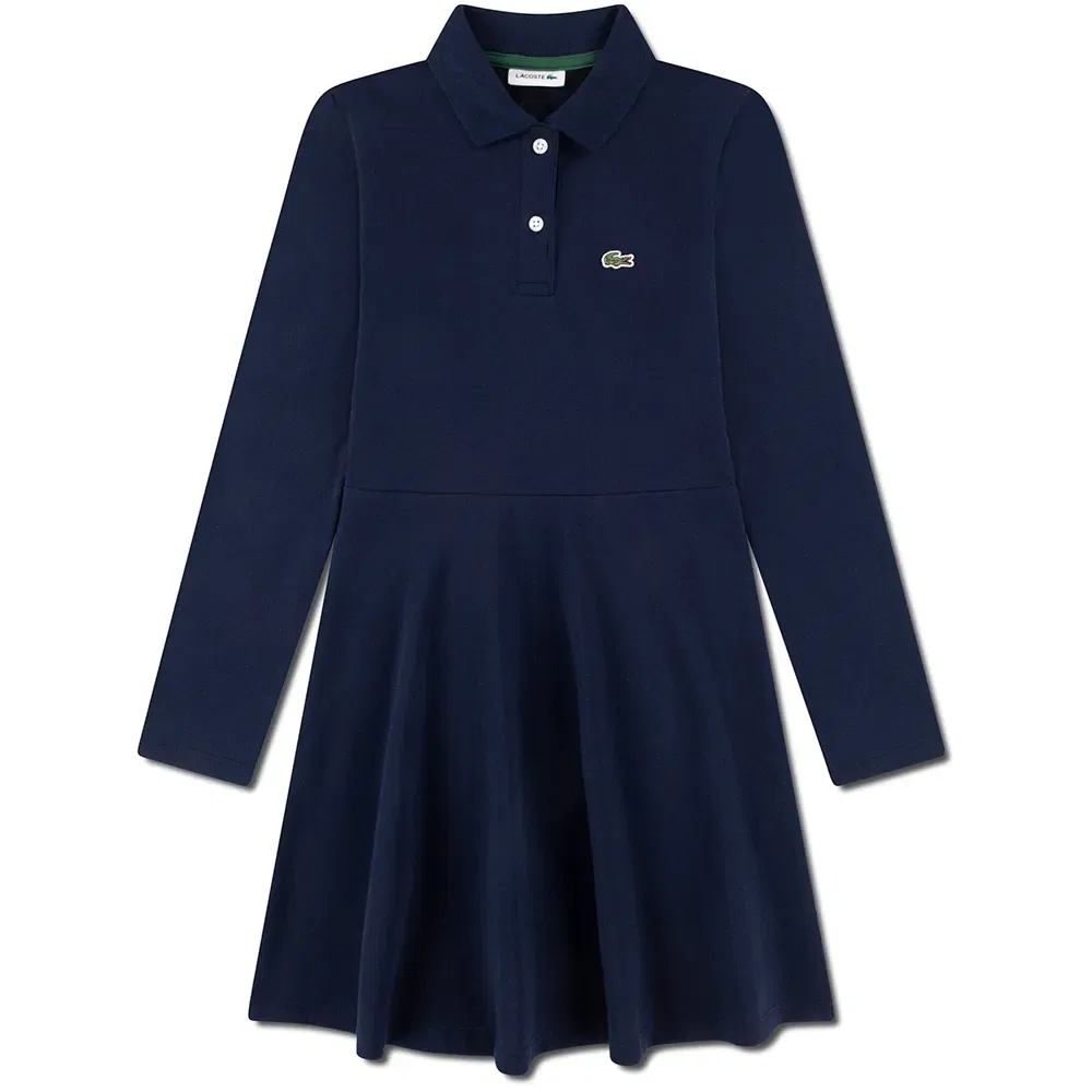 Платье с длинным рукавом 347067 Lacoste, синий