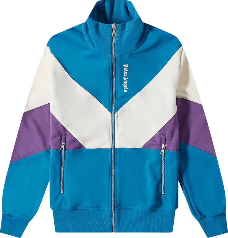 

Куртка Palm Angels V Colorblock Track Jacket 'Cobalt/Blue', синий