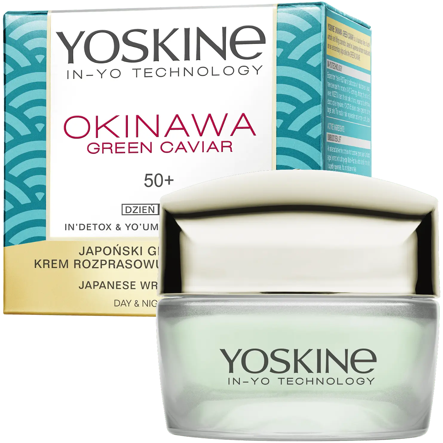 

Yoskine Okinawa Green Caviar лифтинг-крем для лица день и ночь 50+, 50 мл