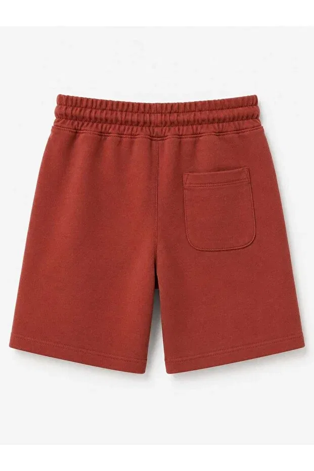 Детские шорты для мальчиков с принтом U.S. Polo Assn., Burgundy — фото 2