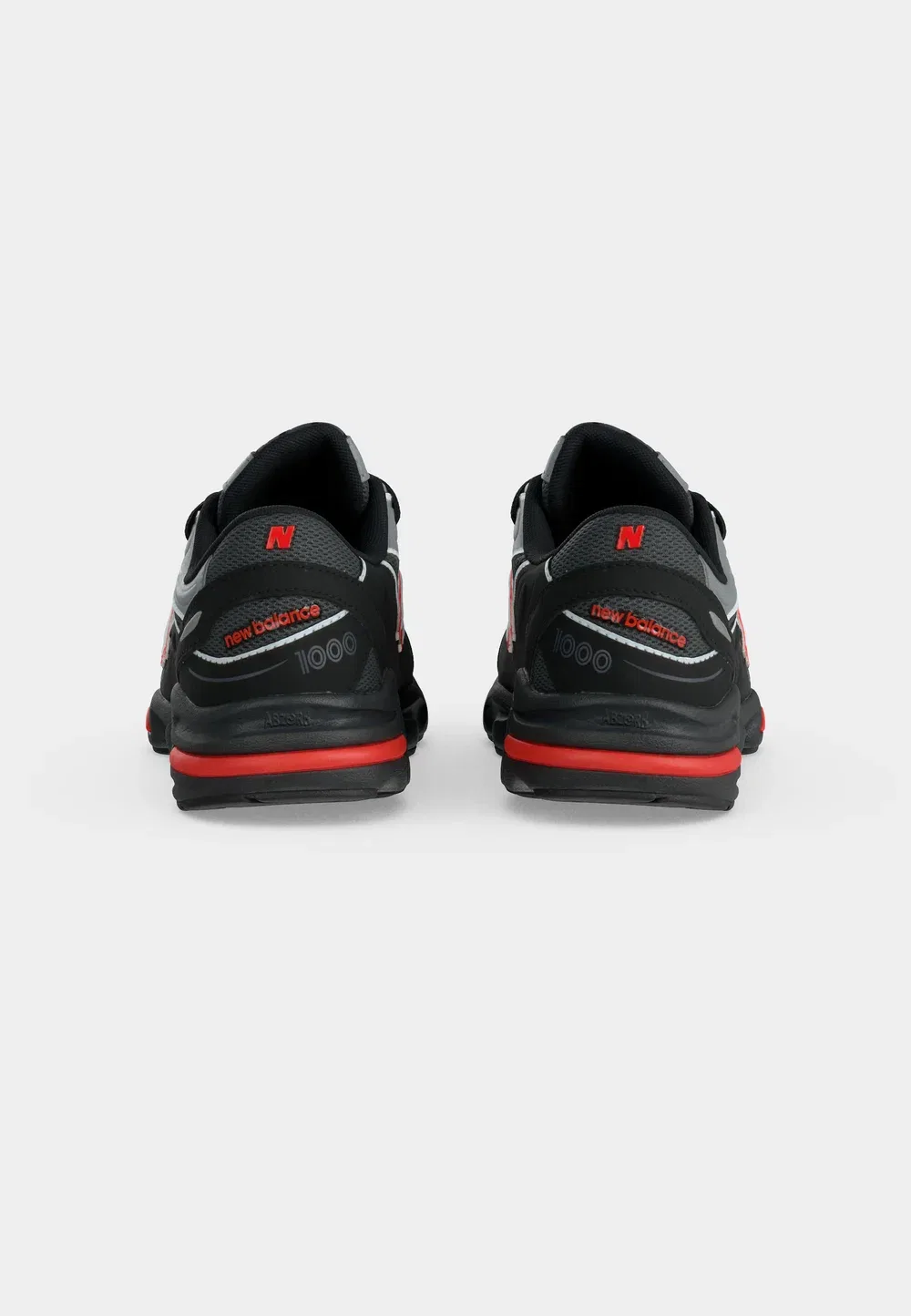 1000 кроссовок унисекс New Balance, Black/Neo Flame — фото 4