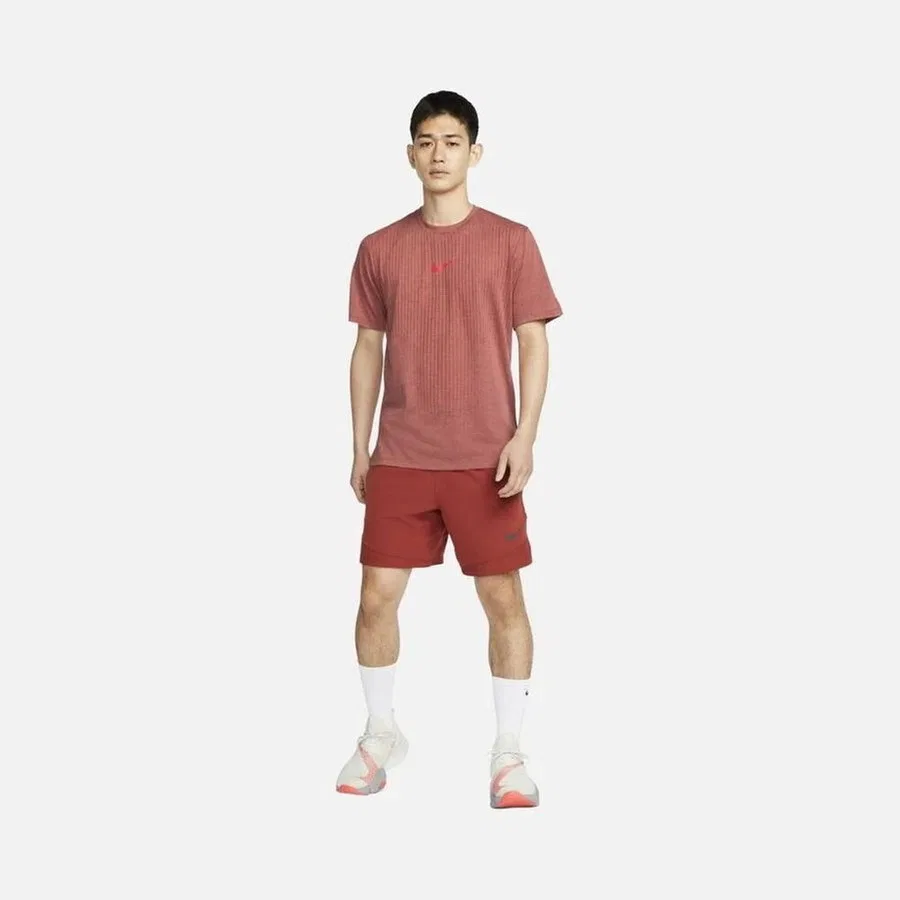 Футболка спортивная с длинным рукавом Nike Pro Dri-Fit ADV Training Short-Sleeve, Разноцветный — фото 2