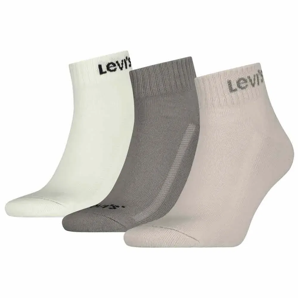 Женские носки с усиленной пяткой и мыском Levi's, Multicolor