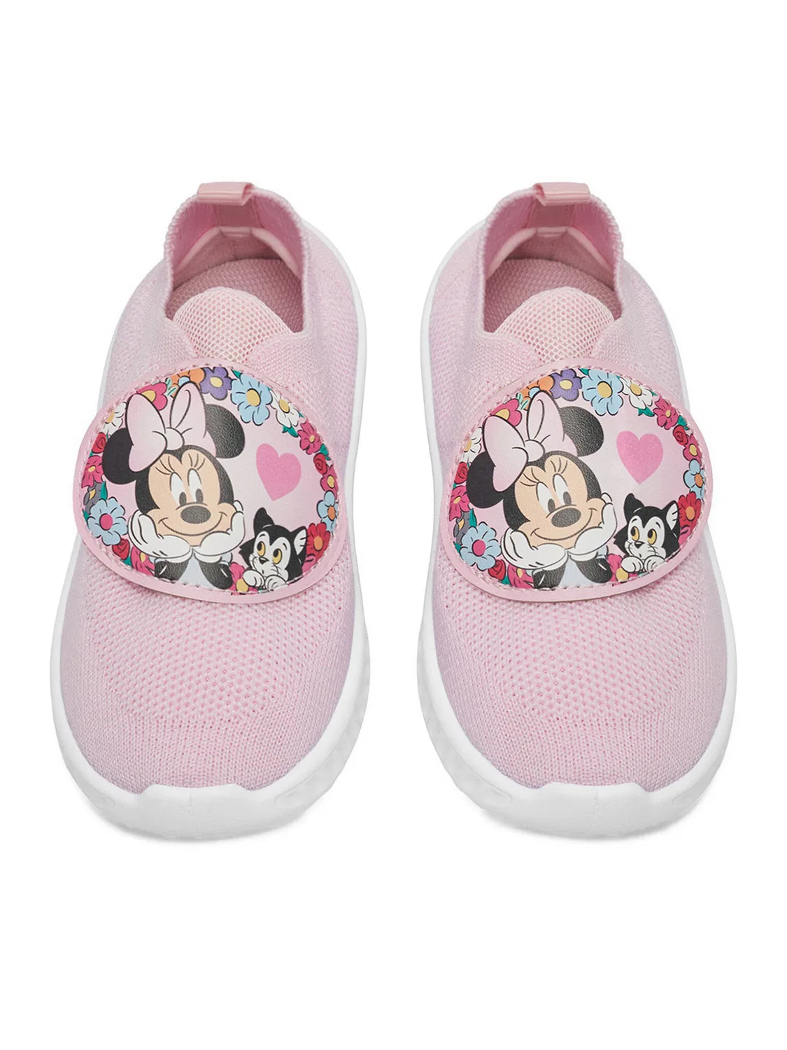 Тканевые кроссовки для девочки Mickey&Friends, розовый — фото 2