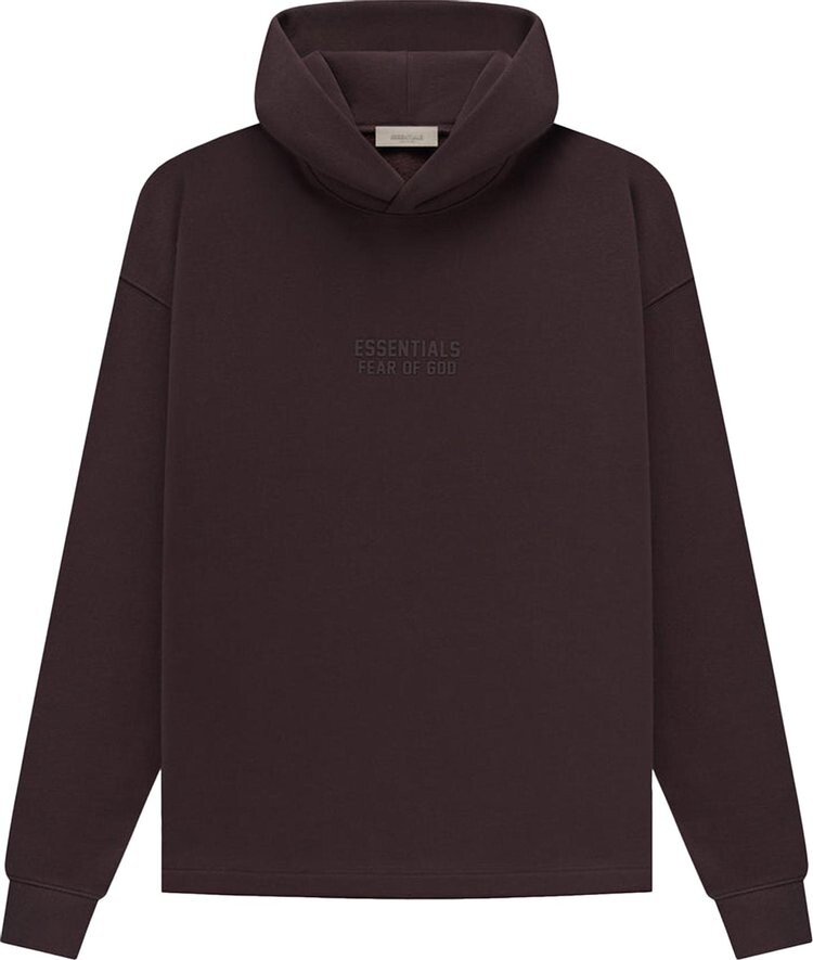 

Худи Fear of God Essentials Relaxed Hoodie Plum, коричневый
