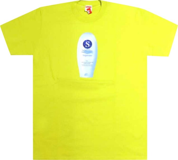 

Футболка Supreme Super Cream Tee 'Sulfur', желтый