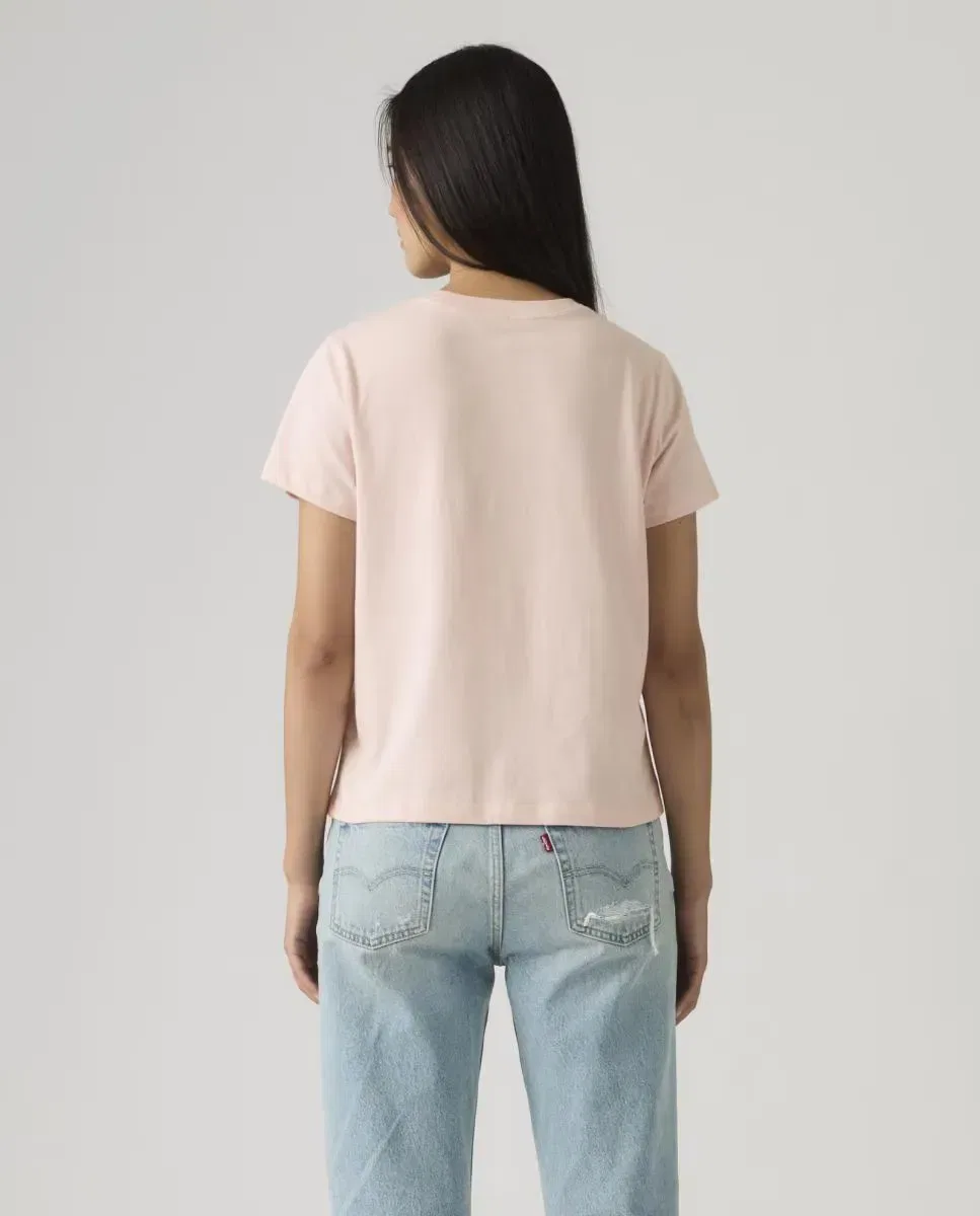 Женская футболка с коротким рукавом Levi's, Розовый Светлый — фото 2