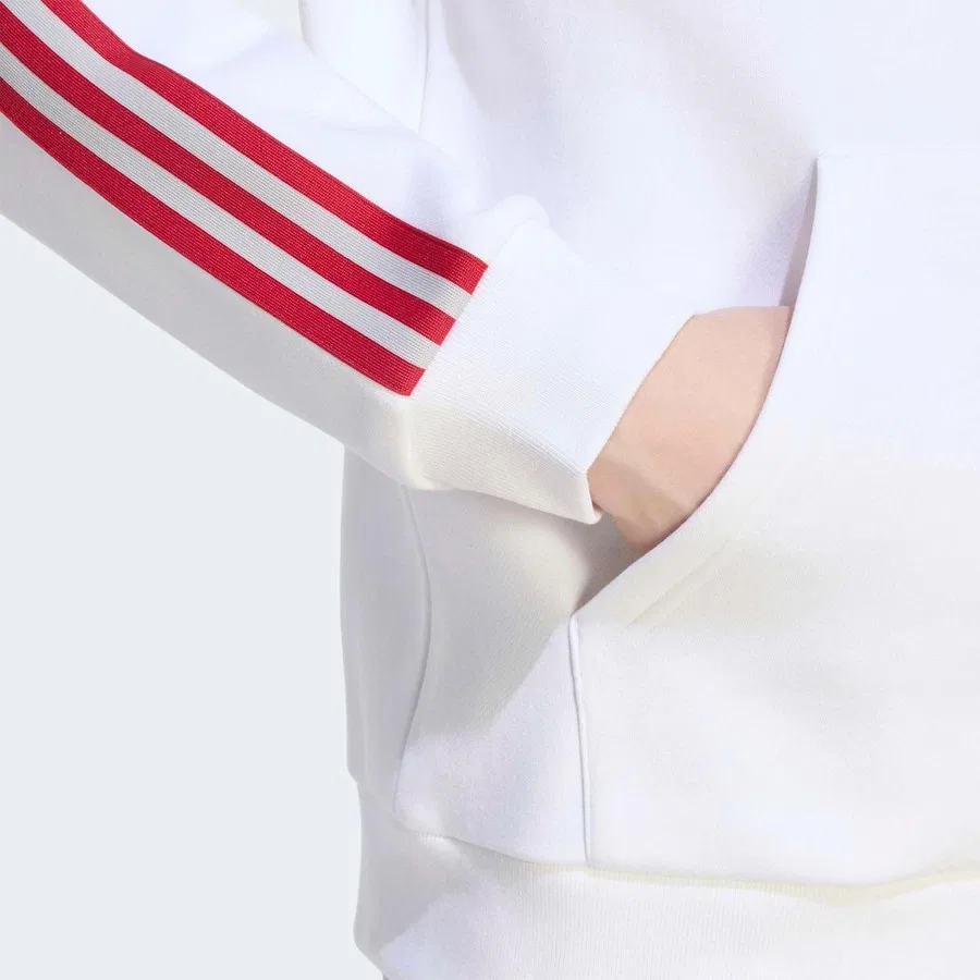 Мужской свитшот с капюшоном Liverpool FC Originals adidas, Белый — фото 4