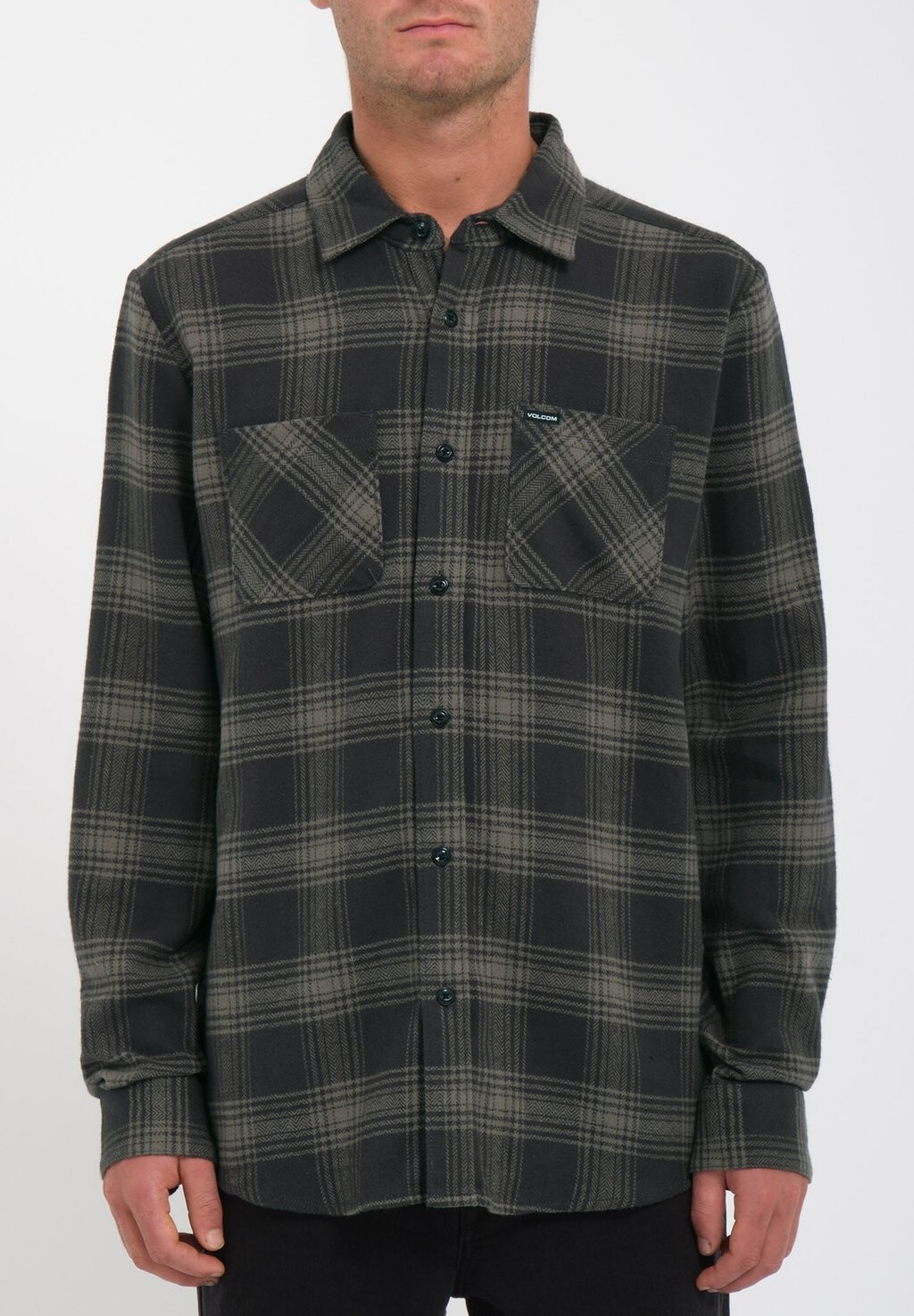 

Рубашка Tone Stone Ls Volcom, цвет stealth