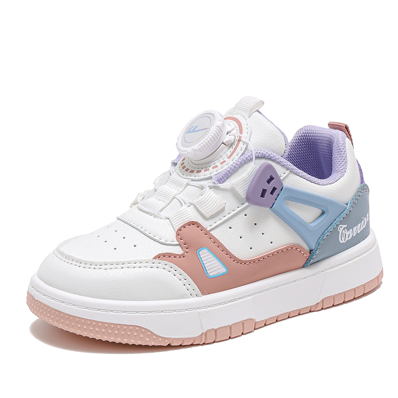 

Warrior Low Top Детские Скейтбординговые Кроссовки, Бежевый/Синий/Розовый