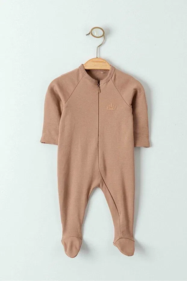Детский комплект из комбинезона и боди с длинным рукавом Minimus, Brown — фото 2