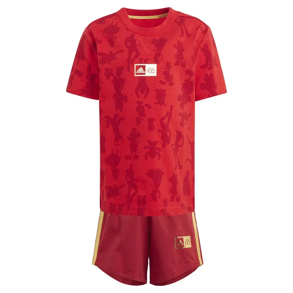 Комплект Adidas Disney 100 set, красный