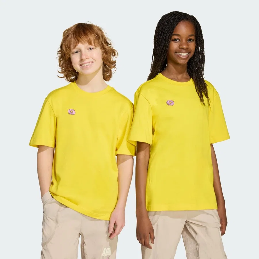 Детская футболка с принтом The Simpsons Graphics Tee adidas, Желтый