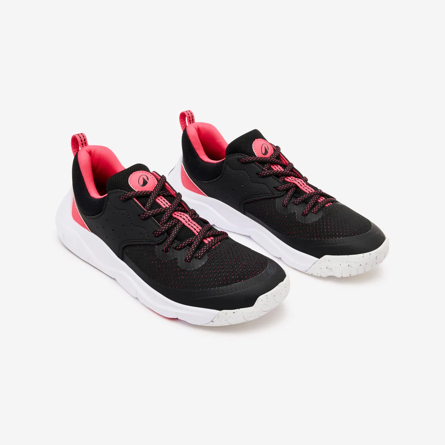 Детские легкие кроссовки Playful Fast Decathlon, Rauchschwarz Karminrosa — фото 2