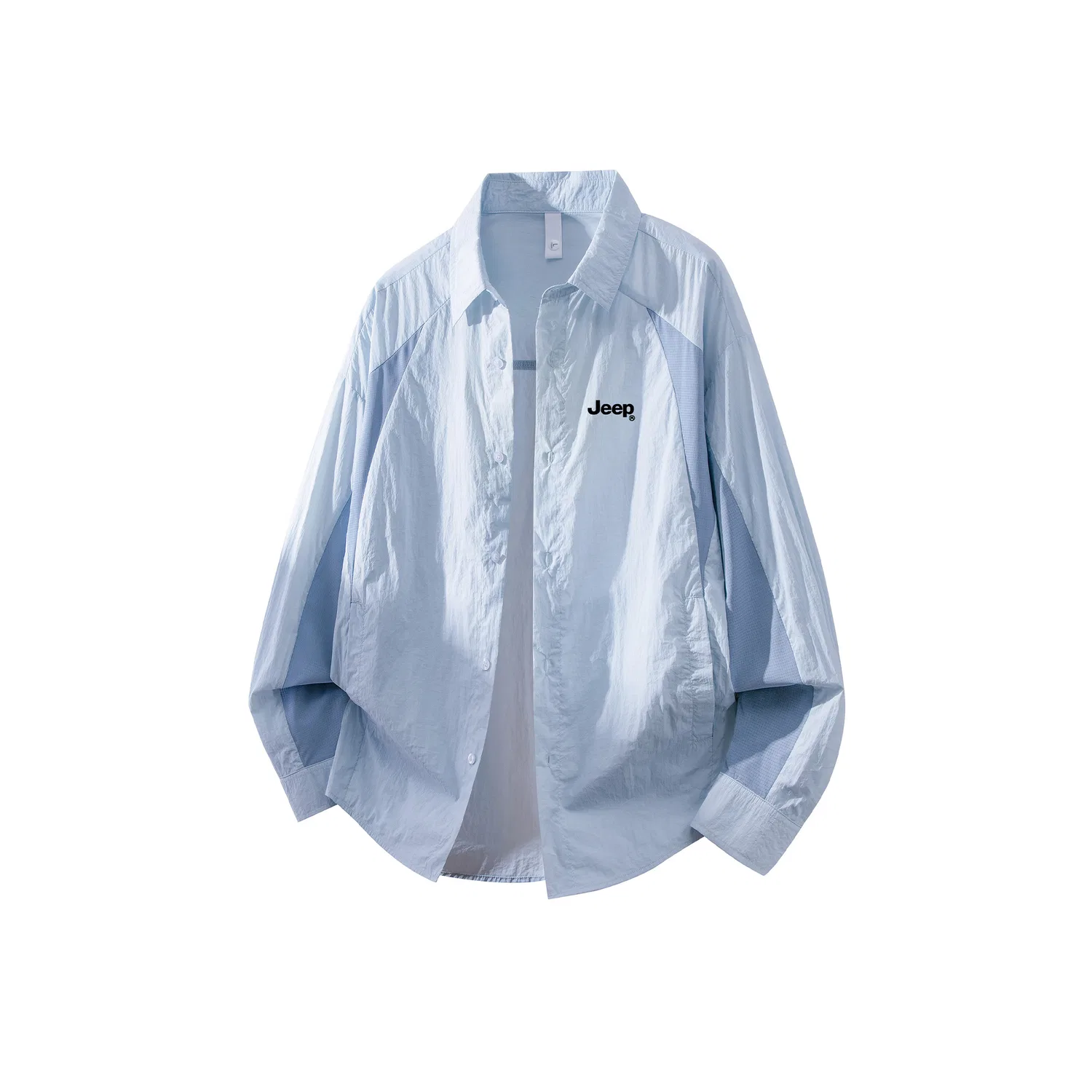 Детская куртка для защиты от солнца с воротником-стойкой Jeep Ice Peak Sun Protection Collection, Sky Blue