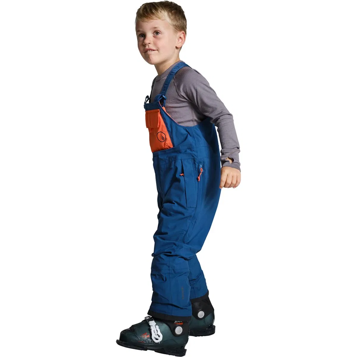 Детские снего-штаны для мальчиков Mega Blast Bib Trew Gear, Blue Coral — фото 2