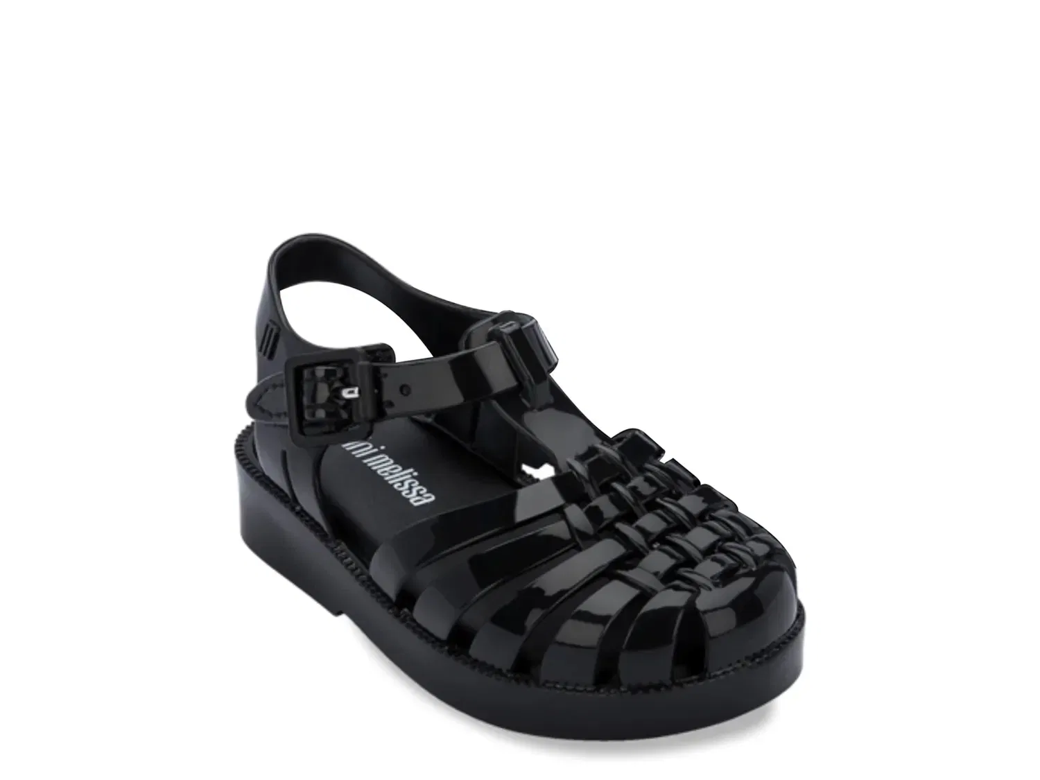 Сандалии рыбак Possession из желе, Mini Melissa, черный
