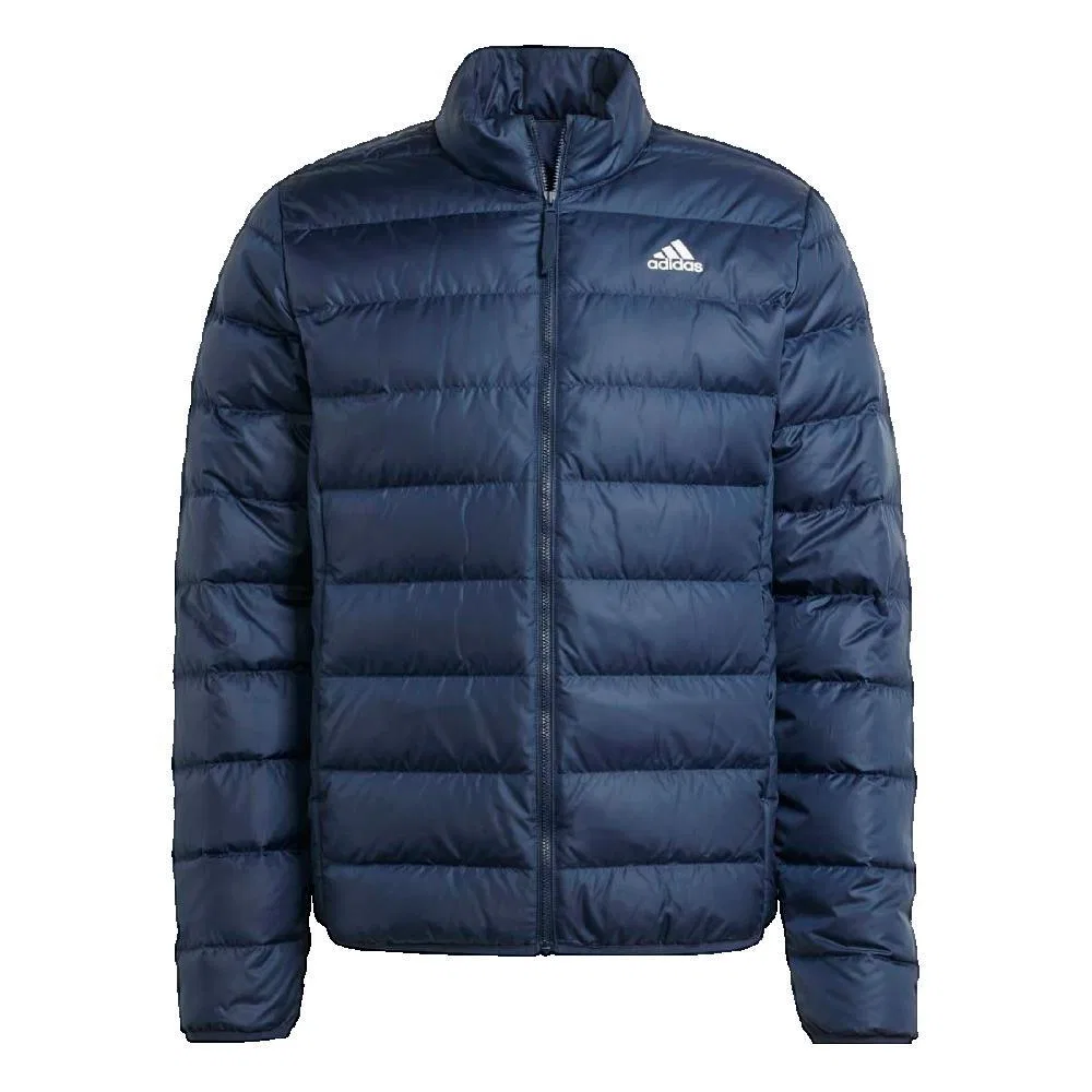 Мужская утепленная куртка Essential Light Down Jacket Adidas, Darkblue — фото 3