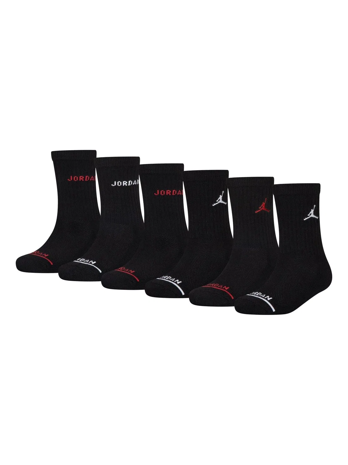 Носки, набор 6 пар Jordan Black Legend, бренд Jordan, черный