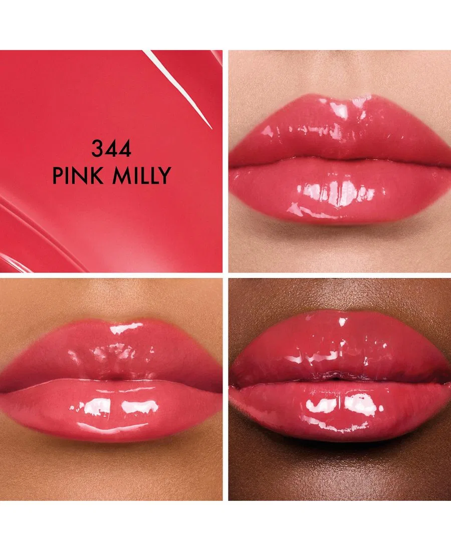 Губная помада-блеск Addict Glass с гиалуроновой кислотой, 0.09 oz DIOR, Pink Milly — фото 3